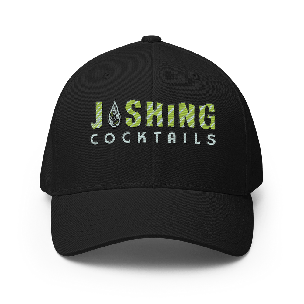 Joshing Cocktails Embroidered Flexfit Hat - Joshing™ Cocktails