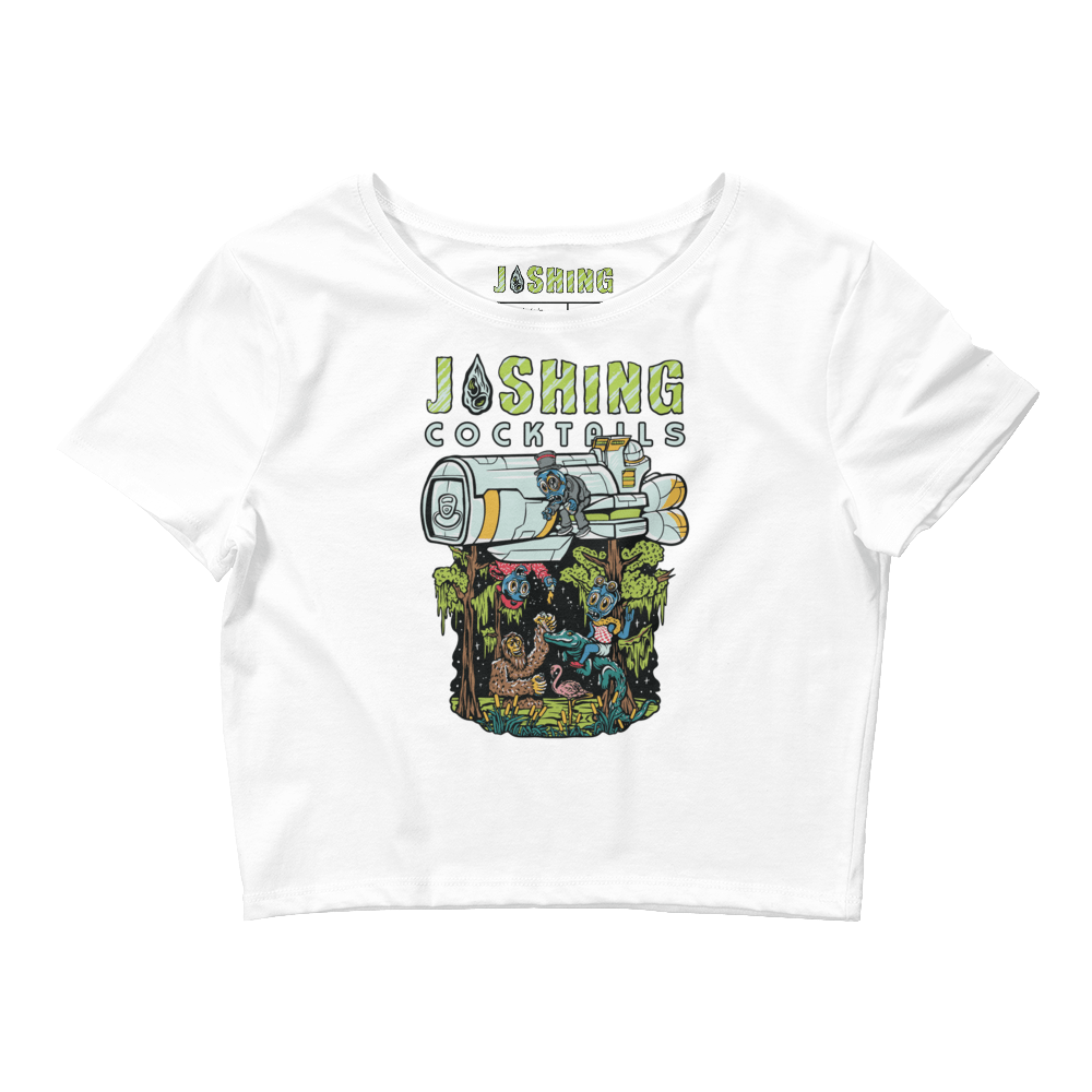 Joshing Cocktails Galactic Crop Tee - Joshing™ Cocktails