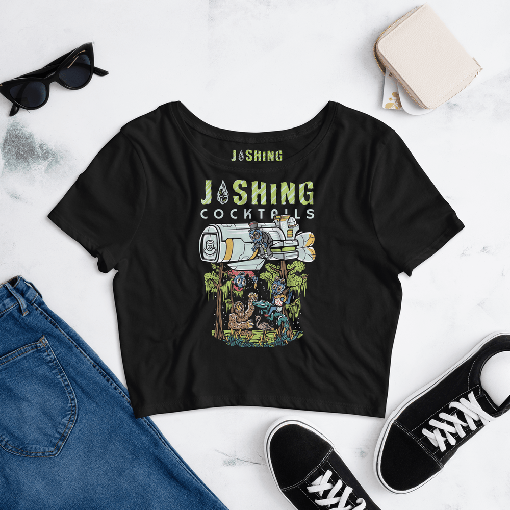 Joshing Cocktails Galactic Crop Tee - Joshing™ Cocktails