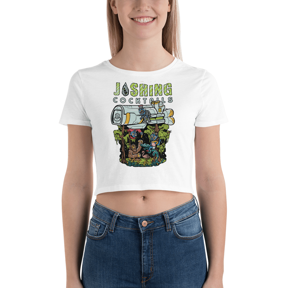 Joshing Cocktails Galactic Crop Tee - Joshing™ Cocktails