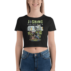 Joshing Cocktails Galactic Crop Tee - Joshing™ Cocktails