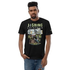 Joshing Cocktails Galactic Fitted T-Shirt - Joshing™ Cocktails