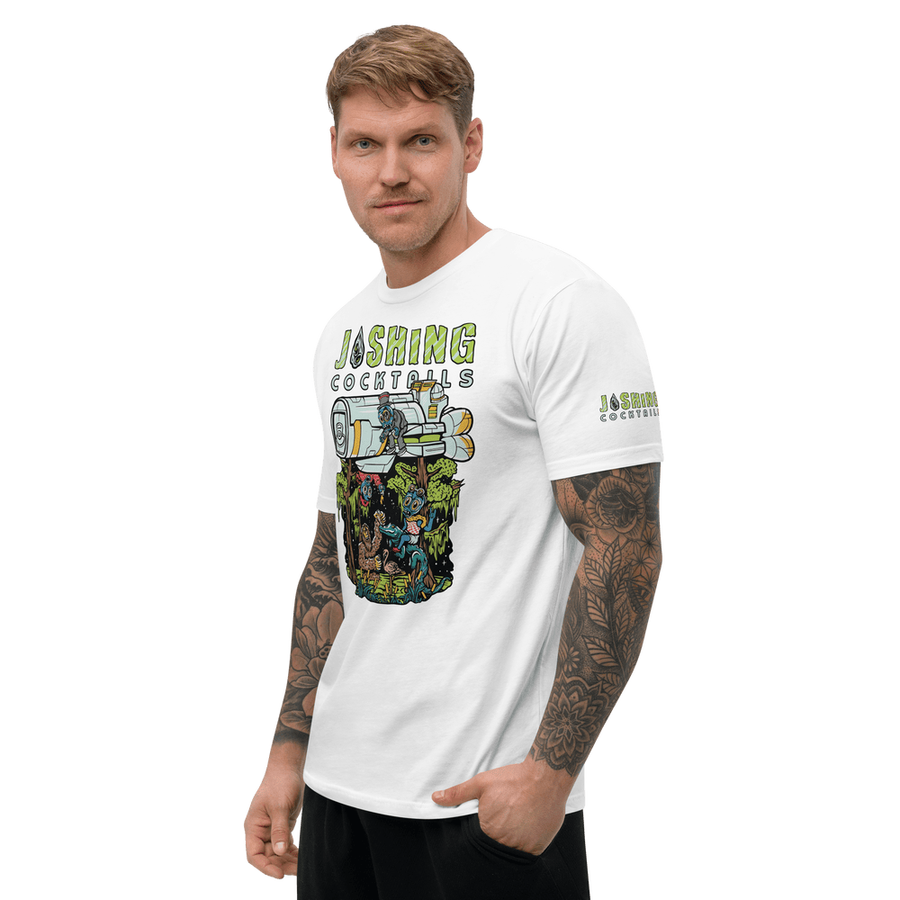 Joshing Cocktails Galactic Fitted T - Shirt - Joshing™ Cocktails