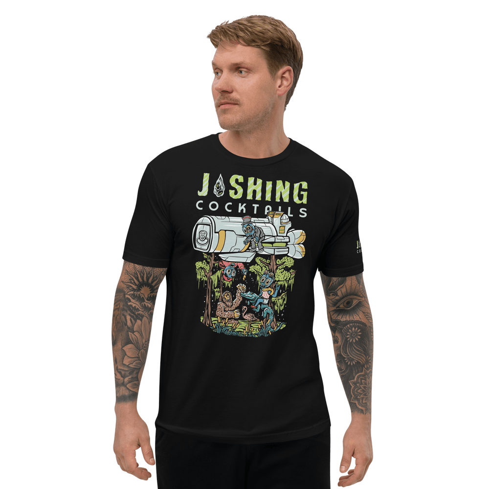 Joshing Cocktails Galactic Fitted T-Shirt - Joshing™ Cocktails