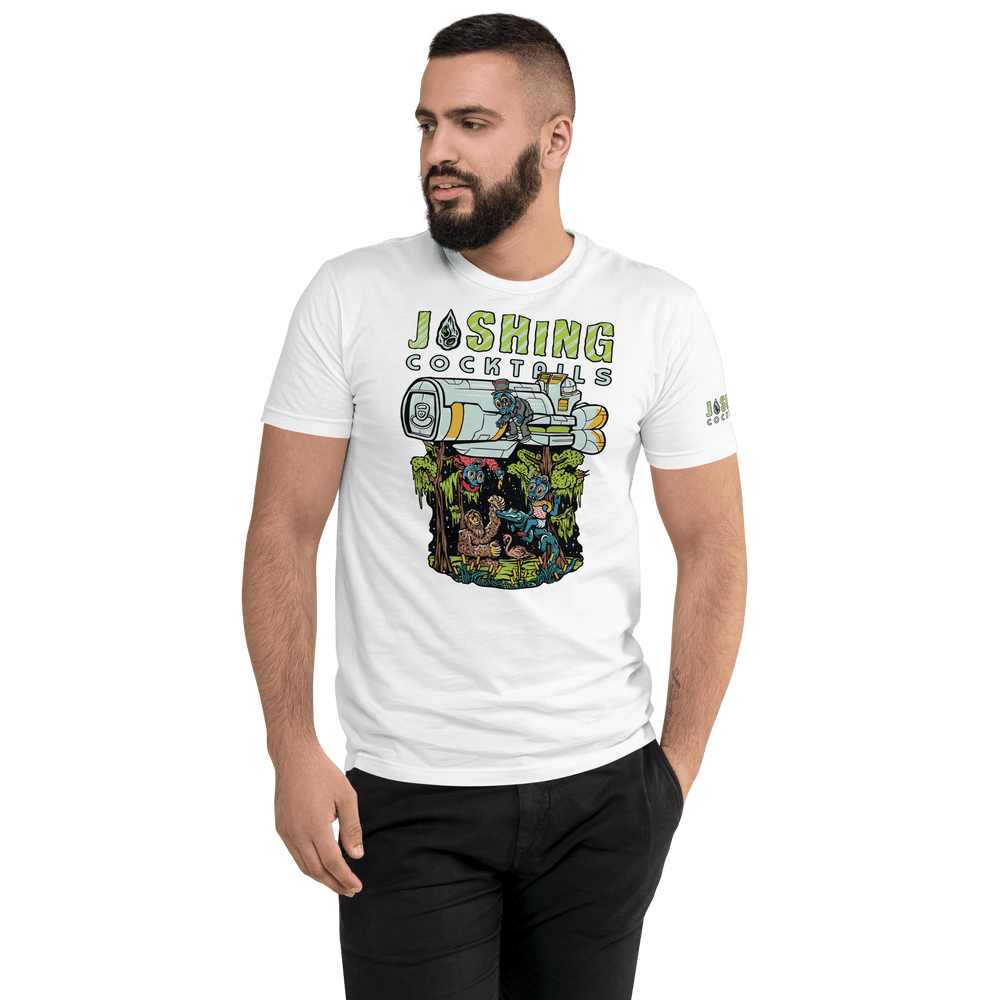 Joshing Cocktails Galactic Fitted T - Shirt - Joshing™ Cocktails