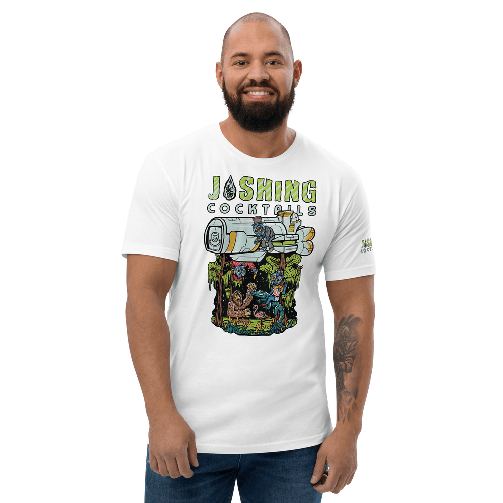 Joshing Cocktails Galactic Fitted T - Shirt - Joshing™ Cocktails