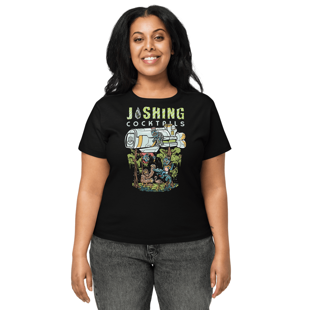 Joshing Cocktails Galactic High-Waisted T-Shirt - Joshing™ Cocktails