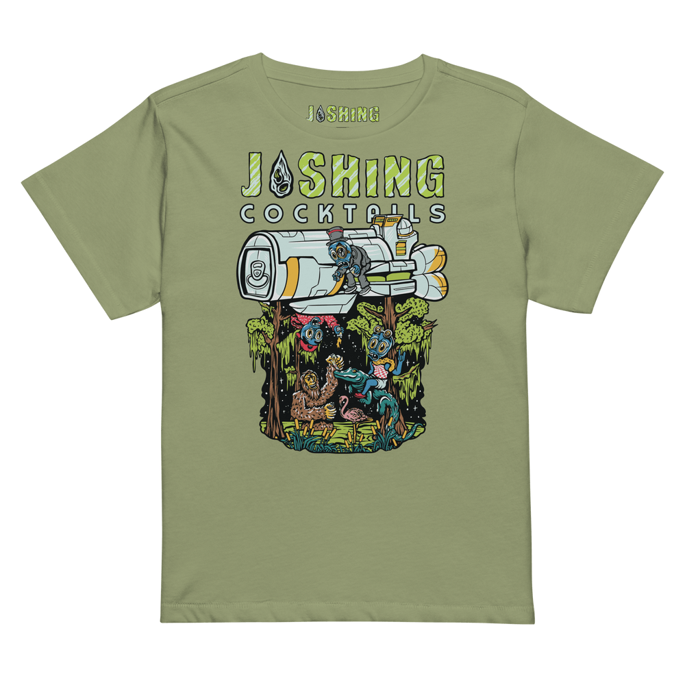 Joshing Cocktails Galactic High - Waisted T - Shirt - Joshing™ Cocktails