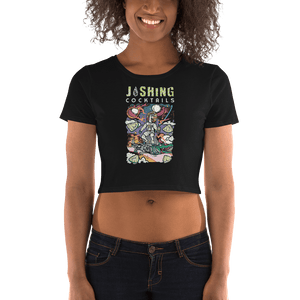 Joshing Cocktails Unicorn Odyssey Crop Tee - Joshing™ Cocktails