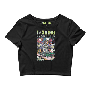 Joshing Cocktails Unicorn Odyssey Crop Tee - Joshing™ Cocktails