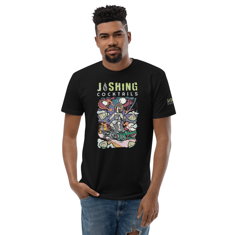 Joshing Cocktails Unicorn Odyssey Fitted T - Shirt - Joshing™ Cocktails