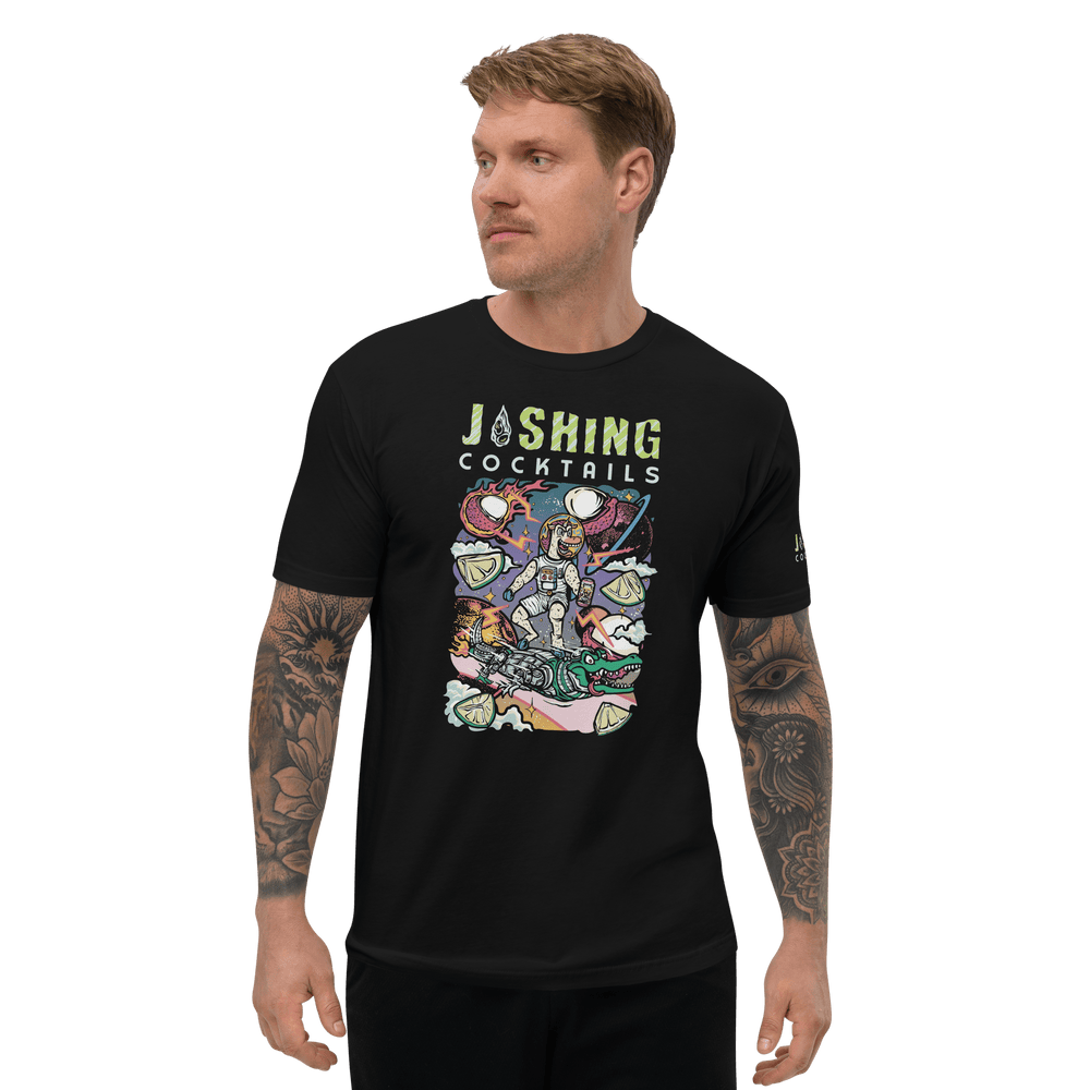 Joshing Cocktails Unicorn Odyssey Fitted T - Shirt - Joshing™ Cocktails