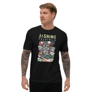 Joshing Cocktails Unicorn Odyssey Fitted T - Shirt - Joshing™ Cocktails