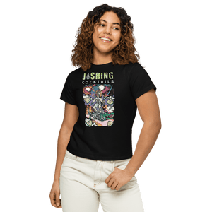 Joshing Cocktails Unicorn Odyssey High-Waisted T-Shirt - Joshing™ Cocktails