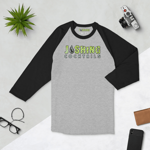 Joshing Cocktails Unisex 3/4 Raglan Shirt - Joshing™ Cocktails